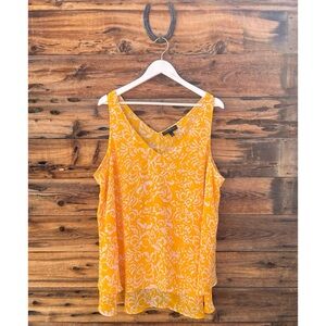 LANE BRYANT | Modern Swing Double-Layer Chiffon Tank 22